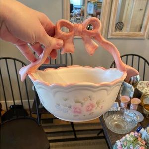 Pfaltzgraff Bow Bowl Vintage Tea Rose